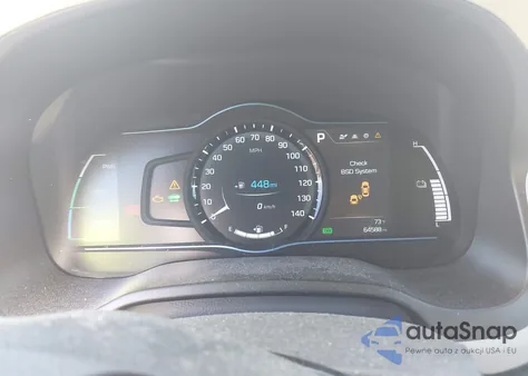 2018 Hyundai Ioniq Hybrid Limited из США, поврежденный, VIN KMHC85LC3JU065214